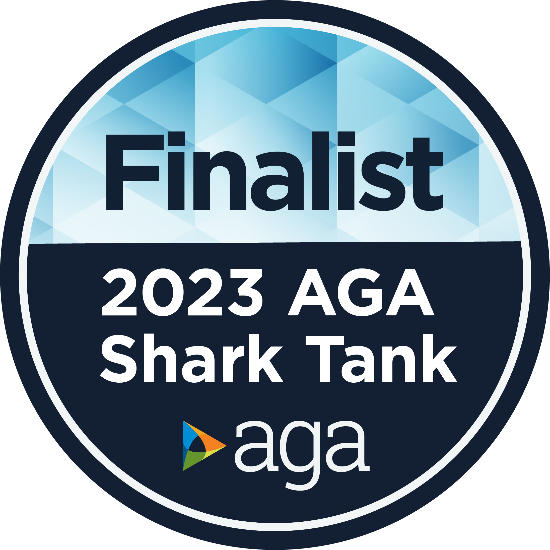 2023 AGA Shark Tank Finalist Badge